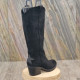 Botte nubuck noire