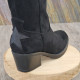Botte nubuck noire