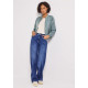 Bomber bleu vert STREET ONE