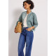 Bomber bleu vert STREET ONE