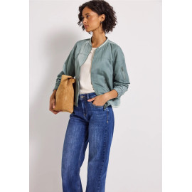 Bomber bleu vert STREET ONE