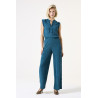Pantalon bleu lagon GARCIA