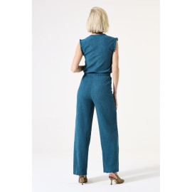Pantalon bleu lagon GARCIA