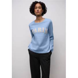 Sweat bleu givré STREET ONE