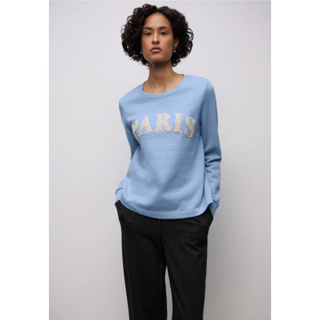 Sweat bleu givré STREET ONE