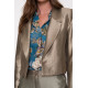 Blazer court doré GEISHA