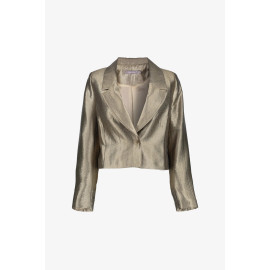 Blazer court doré GEISHA