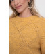 Pull jaune ocre GEISHA
