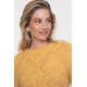 Pull jaune ocre GEISHA