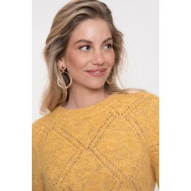 Pull jaune ocre GEISHA