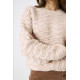 Pull à motif beige GARCIA