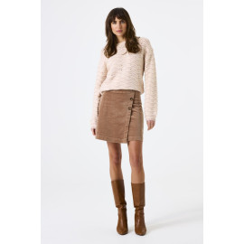 Pull à motif beige GARCIA