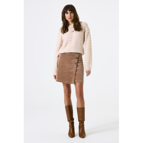 Pull à motif beige GARCIA