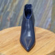 Bottine marine à talon