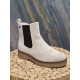 Bottine beige