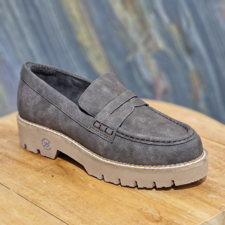 Mocassin chocolat Chattawak