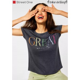 T-Shirt gris STREET ONE