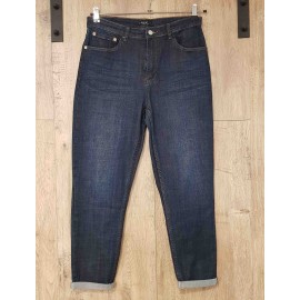 Jean bleu brut 7/8ème