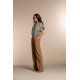 Pantalon GEISHA marron tabac