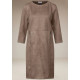 Robe STREET ONE velours marron