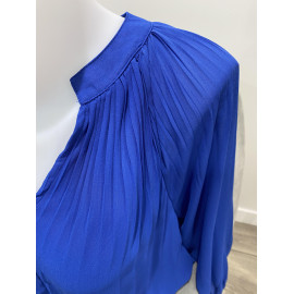 Blouse bleu roi