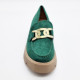 Mocassins vert