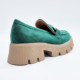 Mocassins vert