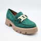 Mocassins vert