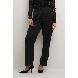 Pantalon Cocamia CREAM noir satiné