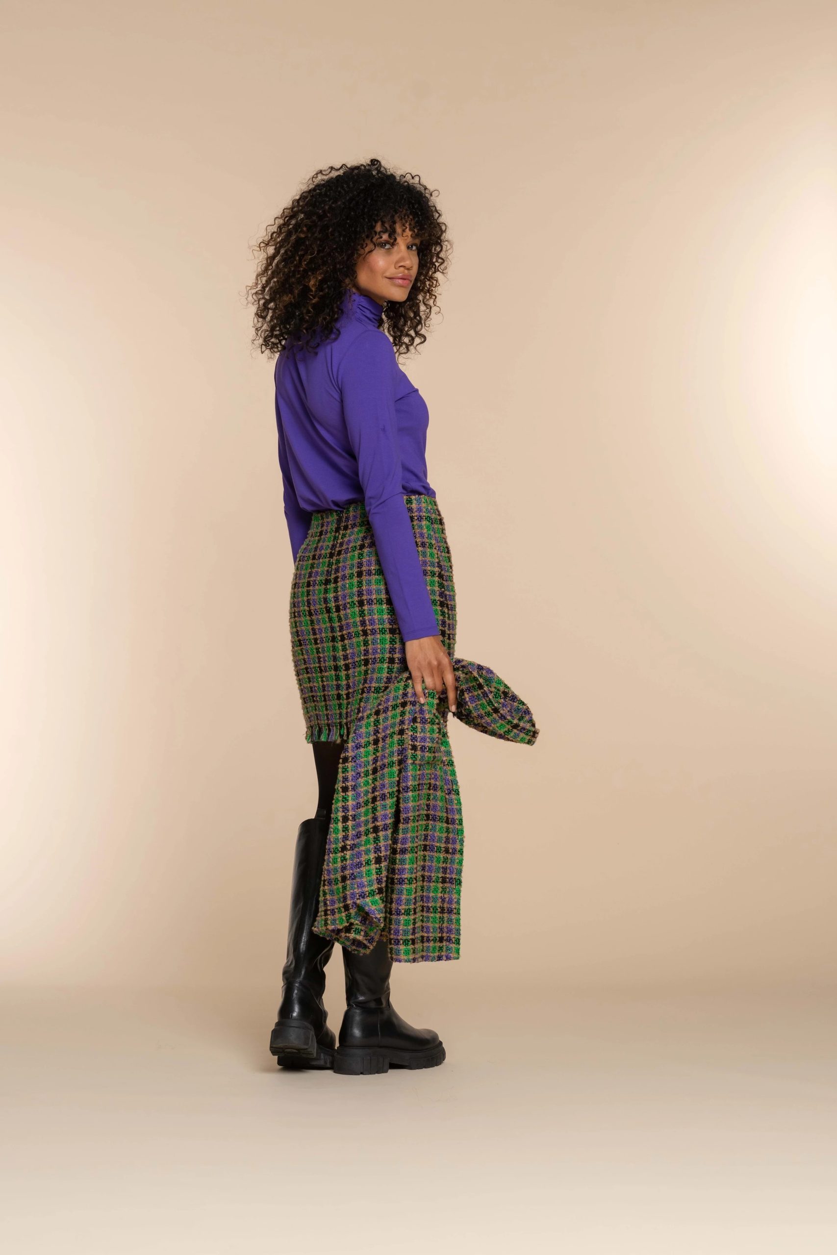 Jupe courte GEISHA imprimé