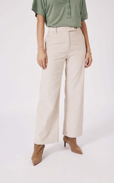 Pantalon Robyn RUE MAZARINE beige