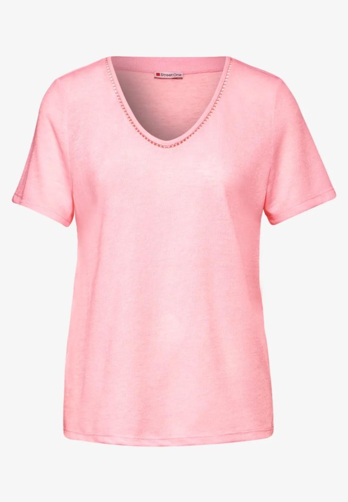 T-shirt rose STREET ONE