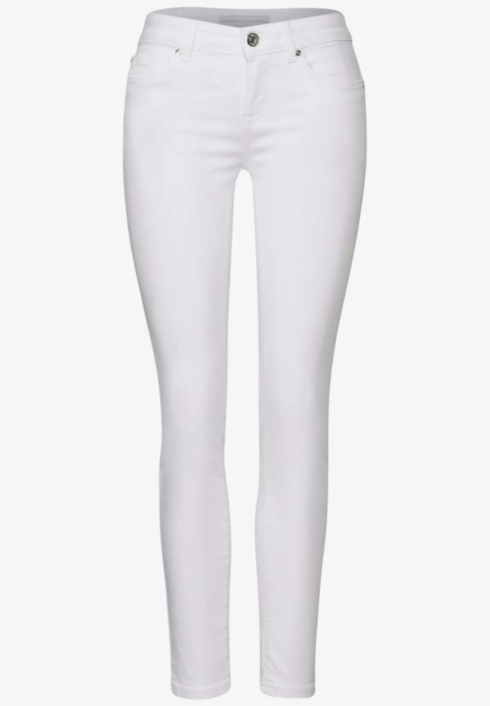 Jean slim blanc STREET ONE
