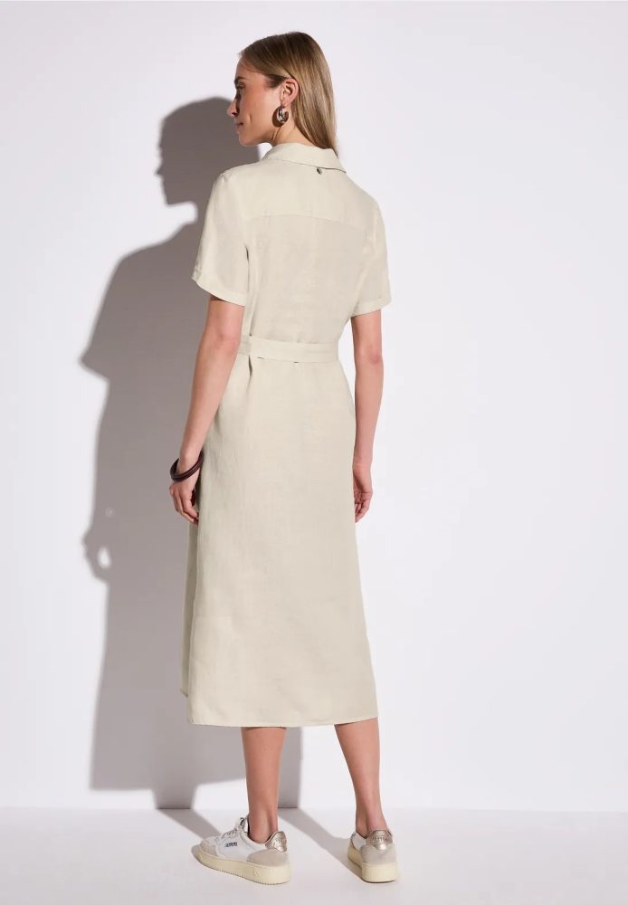 Robe midi beige STREET ONE
