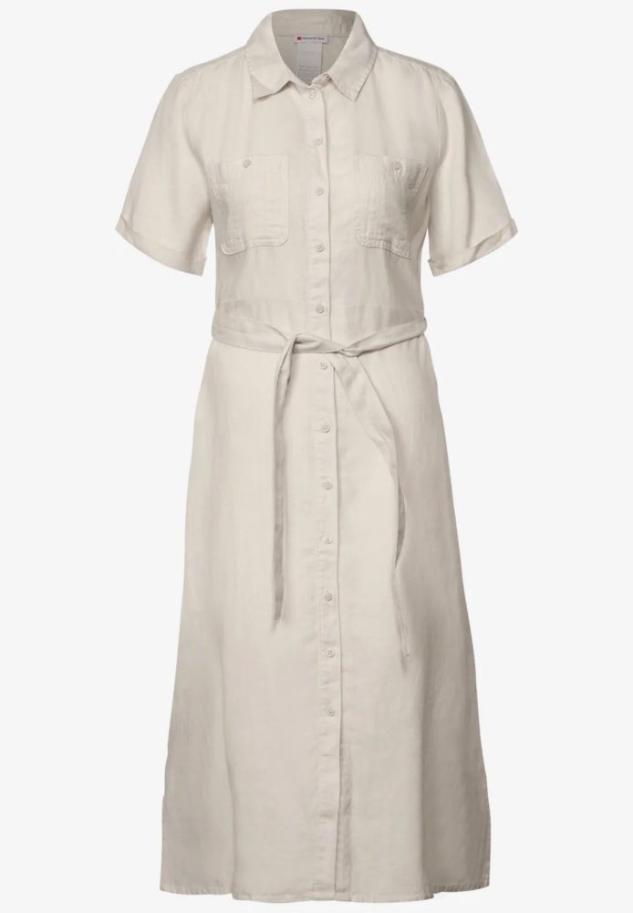 Robe midi beige STREET ONE