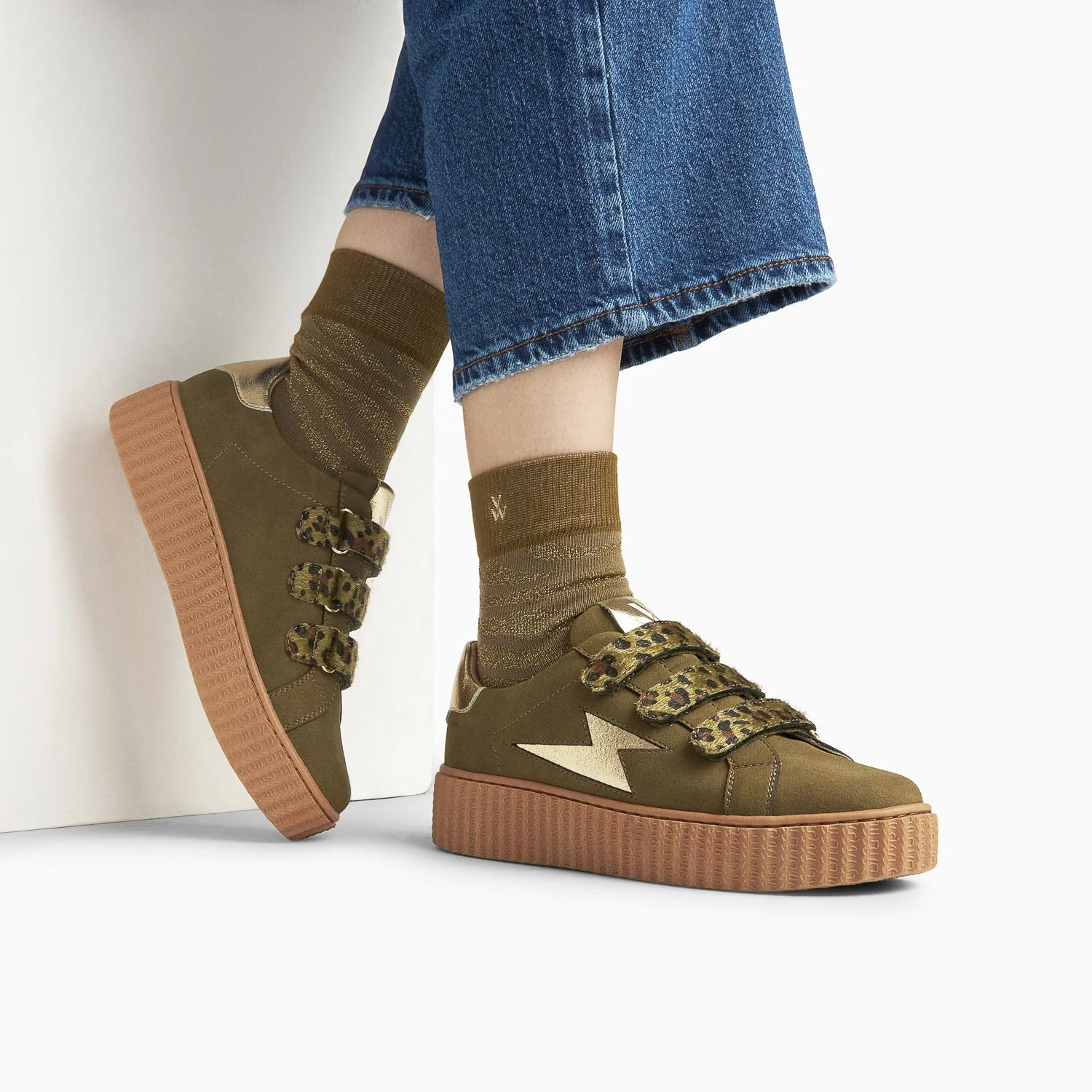 Basket Aby VANESSA WU kaki