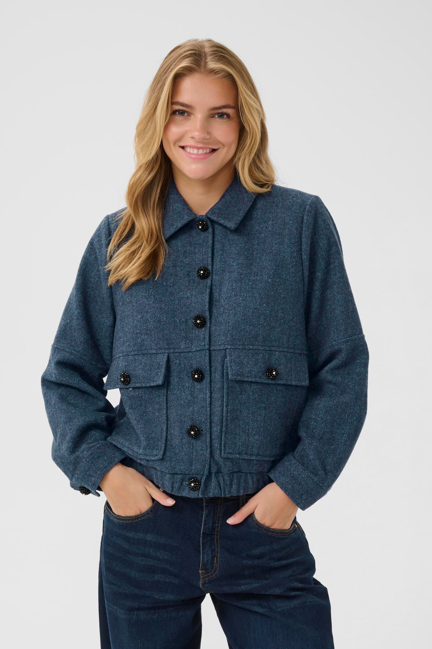 Blouson Sadie imprimé CREAM