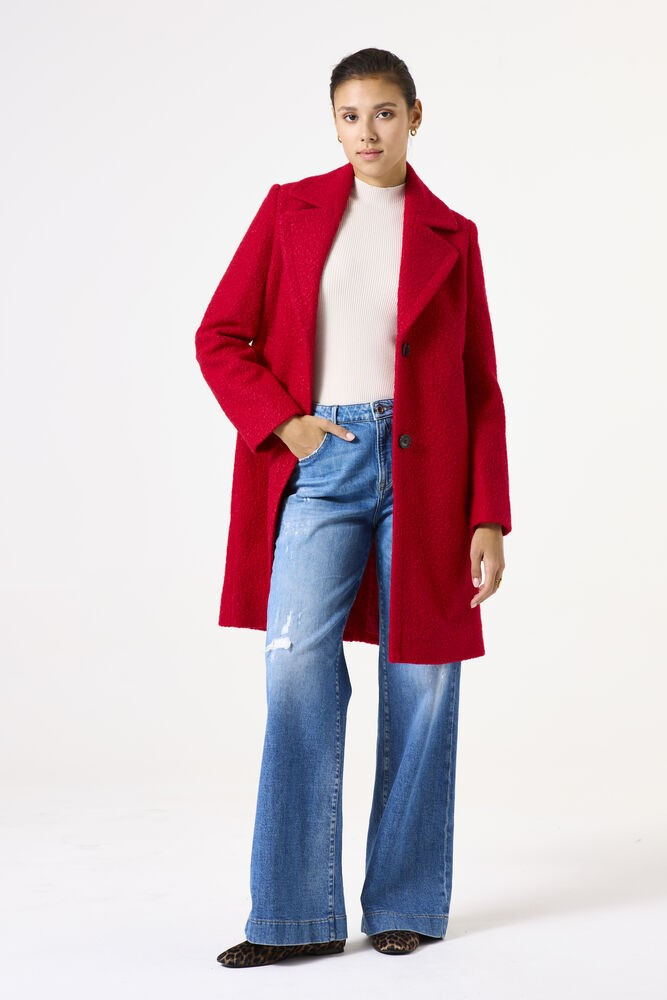 Manteau rouge GARCIA