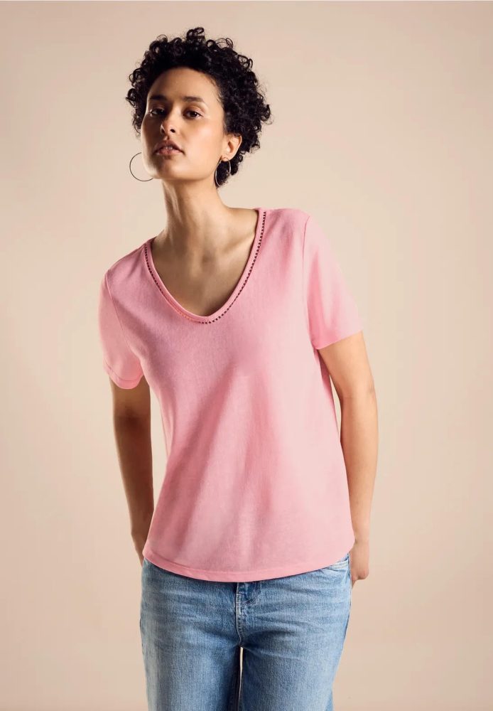 T-shirt rose STREET ONE