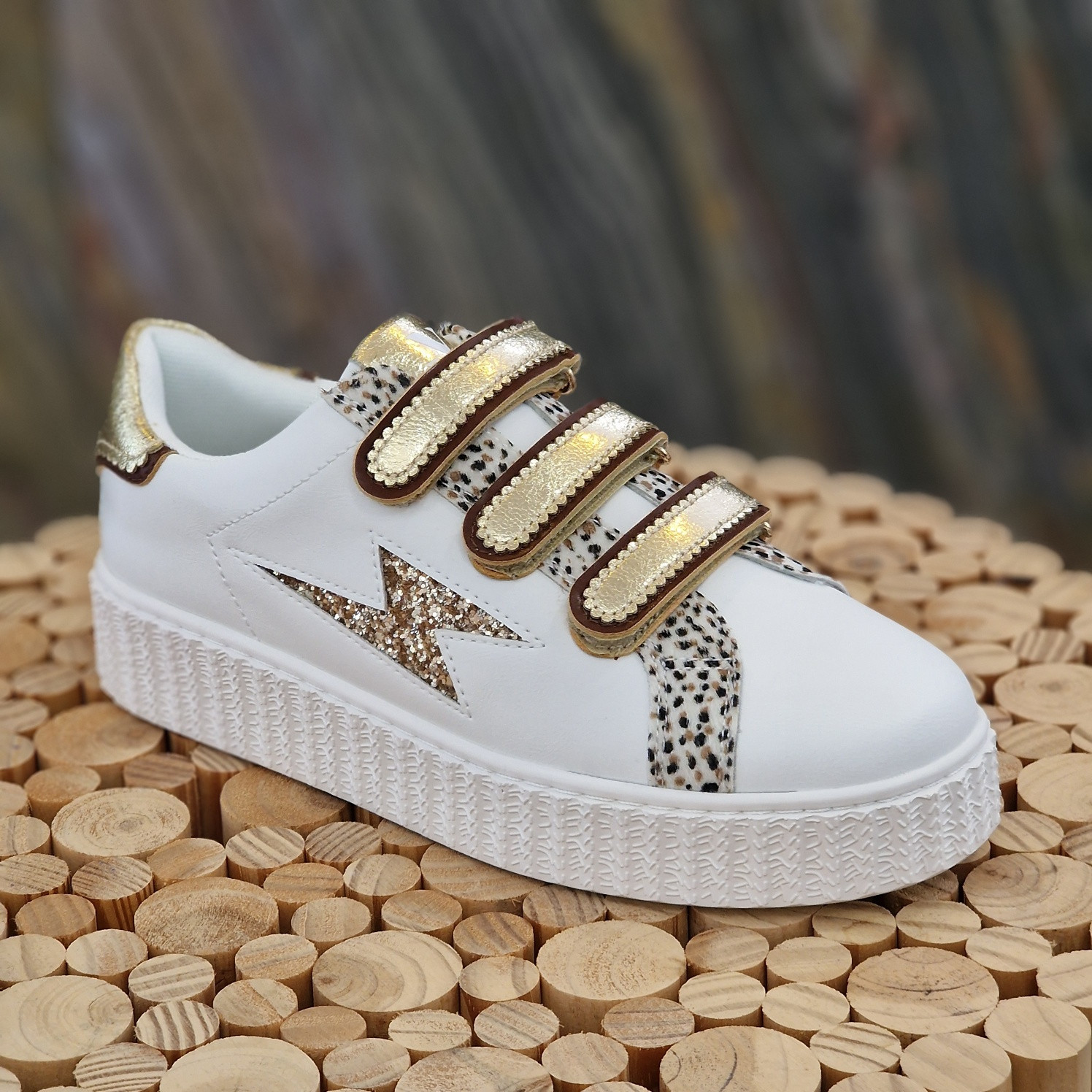 Basket Xenia VANESSA WU blanc