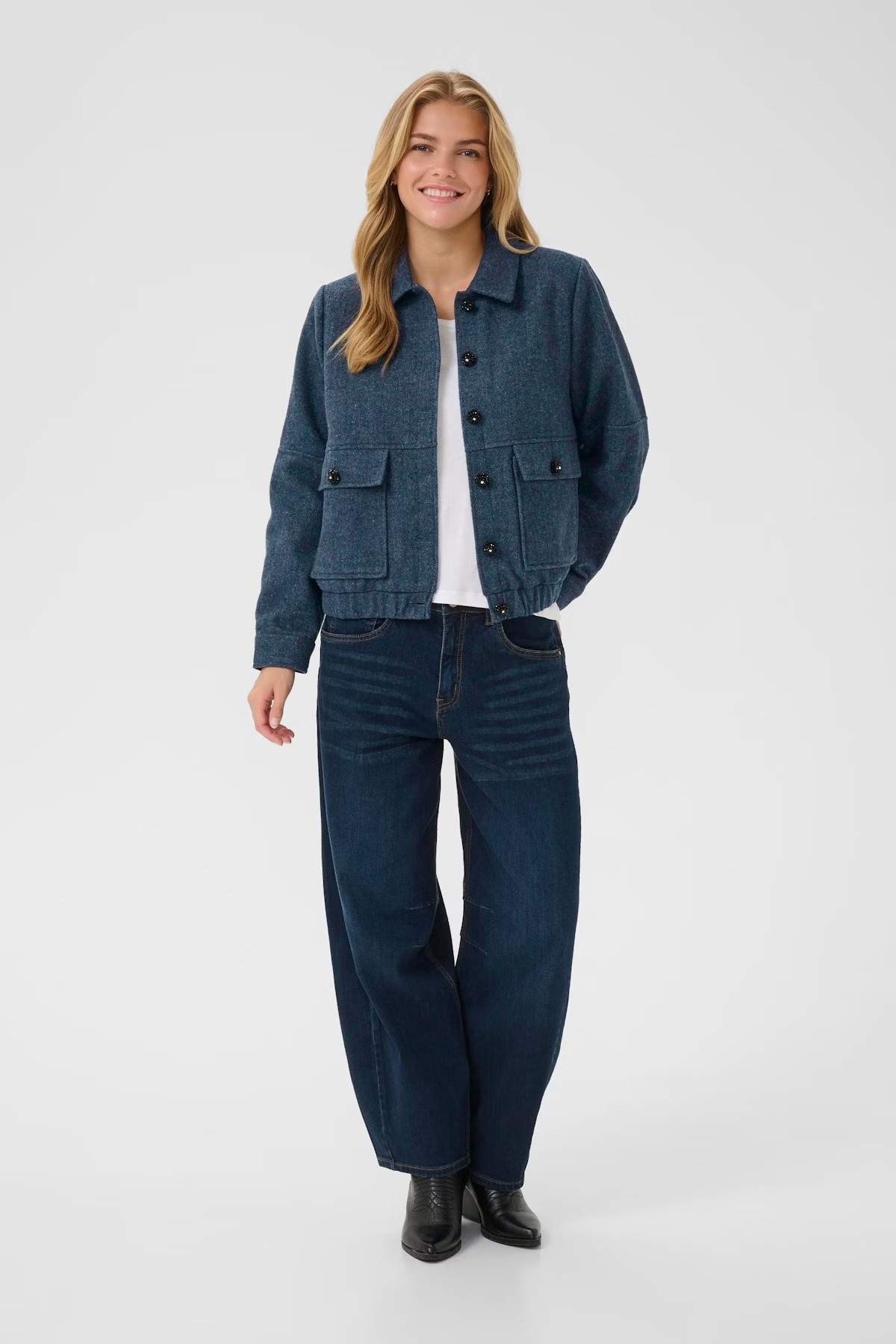 Blouson Sadie imprimé CREAM