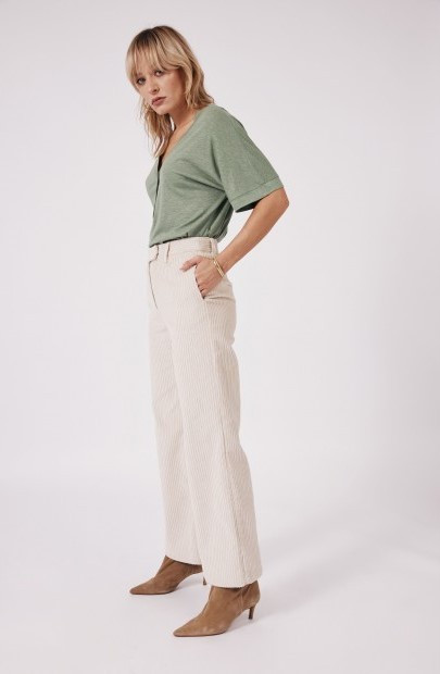 Pantalon Robyn RUE MAZARINE beige
