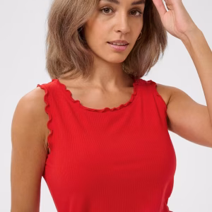 débardeur rouge cream top reims paris laon