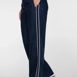 jean avec galon sur la cuisse très tendance