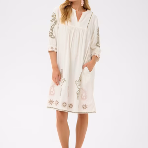 Robe rosetta de chez cream coton