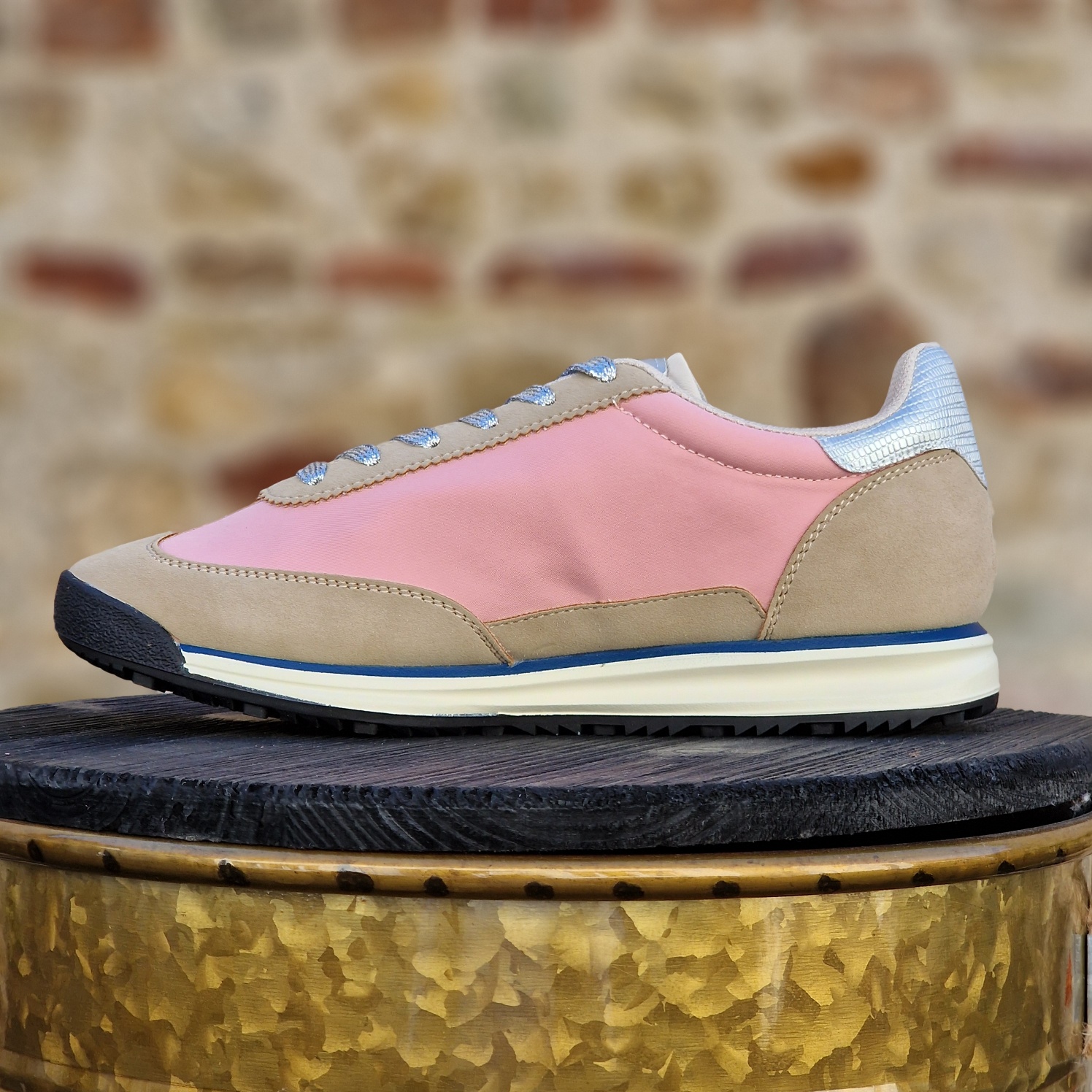 basket pastel très mode vintage