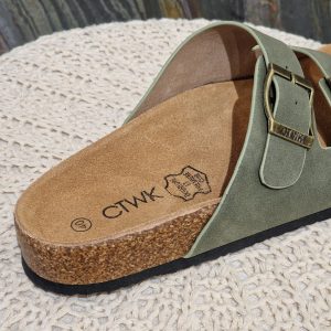CHATTAWAK Femme Mule Confort Double Boucles Orphee C Orange, 36
