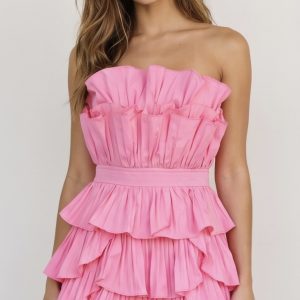 robe bustier rose, robe rose bonbon femme, robe courte cérémonie, robe cocktail rose, robe à volants femme, robe élégante cérémonie, robe mariage invitée, robe de soirée rose, robe romantique femme, robe féminine tendance, robe bustier chic, robe habillée femme, robe courte élégante, robe glamour femme, robe cérémonie été, robe rose volantée, tenue mariage femme, robe festive femme, robe cocktail chic, robe soirée élégante, robe princesse courte, robe rose pastel femme, mode féminine chic, robe événement femme, robe tendance cérémonie. laon reims paris soissons