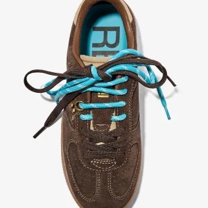 D.Franklin, sneakers D.Franklin femme, baskets D.Franklin, basket femme chocolat, sneakers marron femme, baskets tendance femme, chaussures casual femme, baskets suédine femme