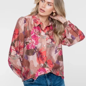 chemisier GEISHA, chemise femme GEISHA, chemisier femme, chemise fleurie femme, chemisier fleuri, chemisier coloré, chemise imprimée, chemisier imprimé floral, chemise fleurs, blouse fleurie, blouse colorée, chemisier tendance femme, chemise moderne femme, chemisier chic, chemise élégante